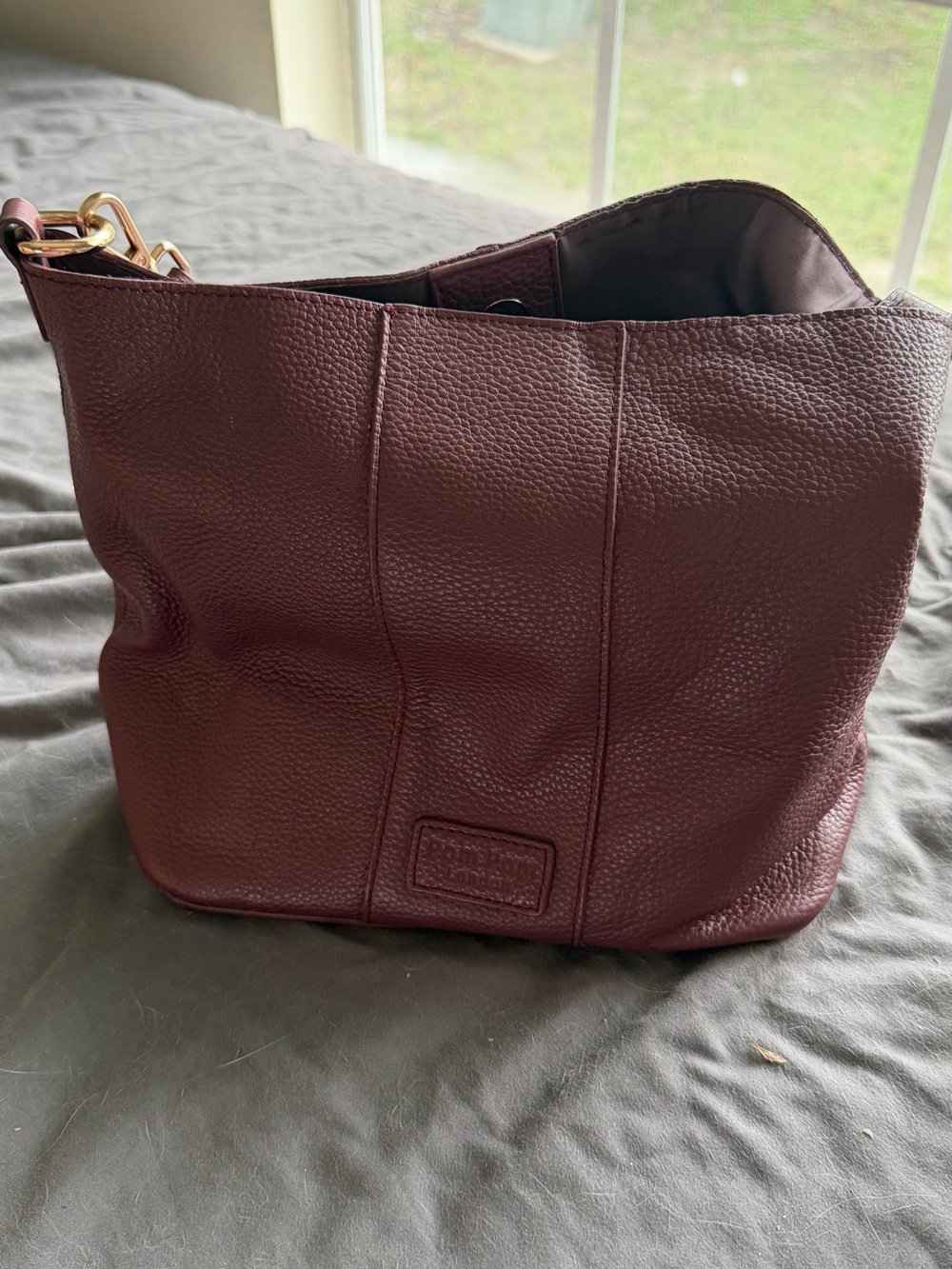 Pom Pom London Lambeth Deep Burgundy